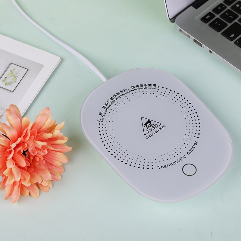 🎉專注3C🎉恆溫暖杯墊禮盒裝 重力感應 USB電源 暖心杯墊 暖暖杯墊 保溫杯墊 加熱杯墊 聖誕節交換禮物-規格圖9