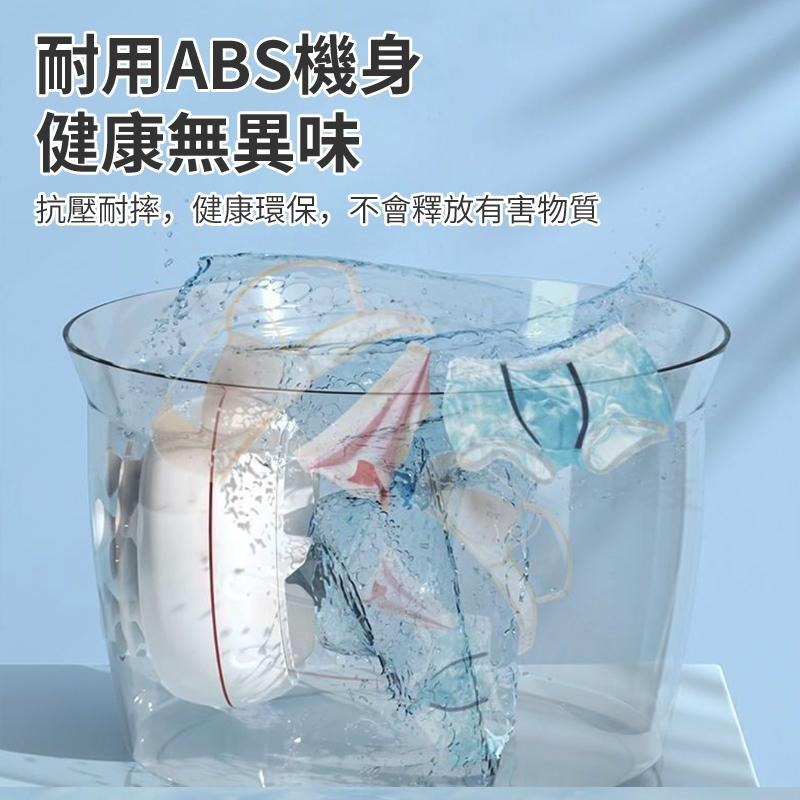 🎉自動洗衣機🎉小型洗衣 超聲波渦輪洗衣器 迷你便攜式洗衣機 懶人洗衣神器 殺菌去除汙垢-細節圖9