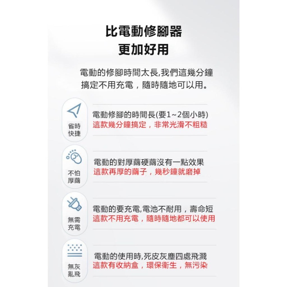 🎉專注3C🎉 德國磨腳神器👠搓腳板 搓腳棒 輕鬆省力 腳皮刀 去老繭 修皮剉 腳皮挫 磨腳器 磨腳刀👠-細節圖5
