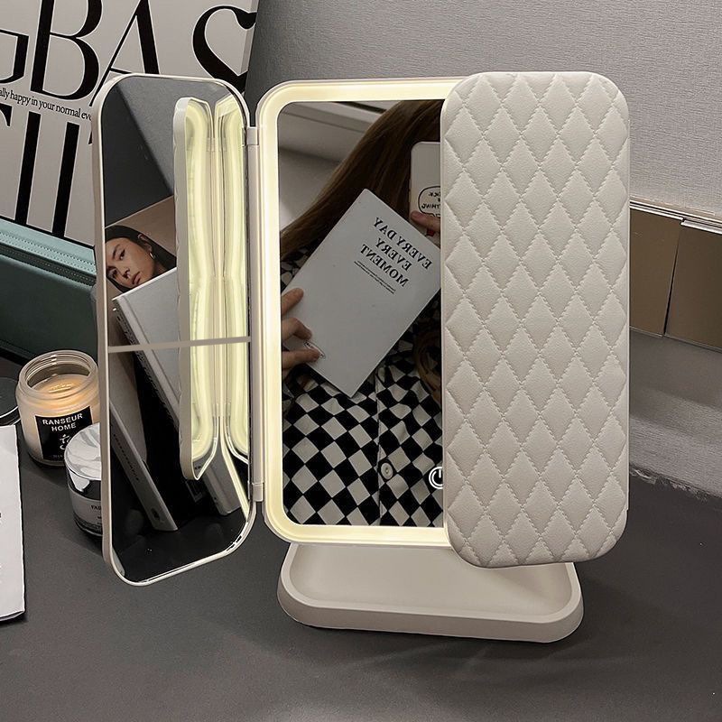 🎉多功能化妝鏡🎉led 化妝鏡 可伸縮桌鏡 化妝鏡 led 梳妝鏡 美妝鏡 化妝鏡燈 折疊化妝鏡 折疊鏡子 化妝鏡-規格圖9