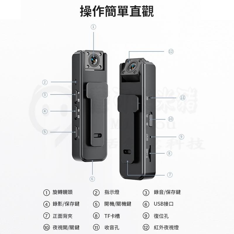 🎉專注3C🎉高清領夾式攝影機 側錄器 監視器 微型攝影機 錄音錄影 錄音筆 循環錄影 秘錄器 領夾式攝影機-細節圖8