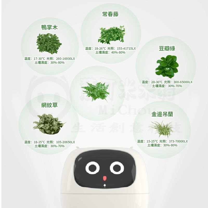 趣味天氣時鐘盆栽擺件🕹️互動創意桌寵花盆 自動吸水花盆寵物 創意花器植物盆栽 療愈解壓桌面擺件 新奇禮物 花盆機器人-細節圖7