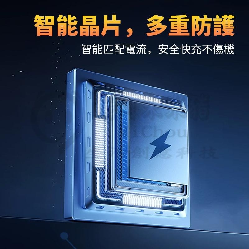 💛一秒滿電💛可換彈膠囊行動電源 20000mAh 可拆卸行充 行動充 WH 21700通用 戶外 附C+C雙向快充線-細節圖7