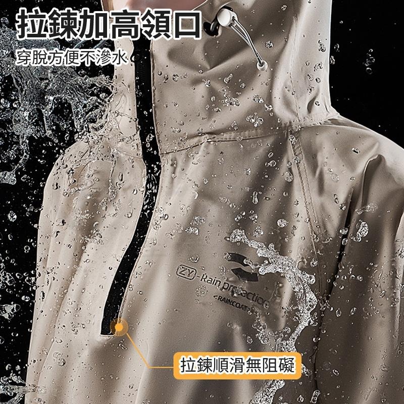 💥不怕下大雨💥雨衣 一件式雨衣 機車雨衣 斗篷雨衣 一件式雨衣 雨衣斗篷 加大雨衣 雨衣 加長雨衣 連身雨衣 騎車雨-細節圖5