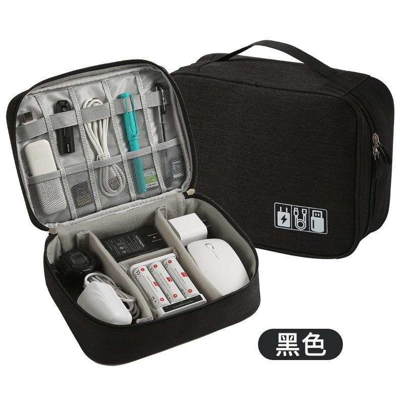 告別凌亂📦行動電源收納包 充電線收納包 多功能收納包 充電頭收納包 充電線 收納 攜帶型收納包 旅行用 充電器收納包-規格圖9