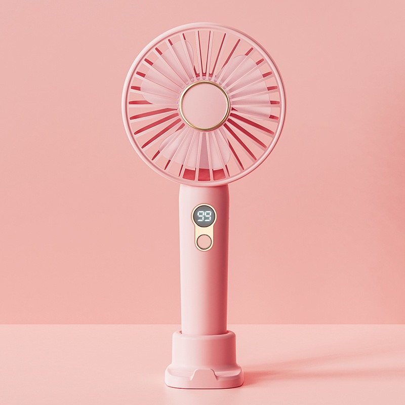 🎉專注3C🎉智能數顯 手持風扇 迷你風扇 USB風扇 隨身風扇 充電風扇 靜音風扇 桌面風扇 口袋風扇 兩用桌扇-規格圖6