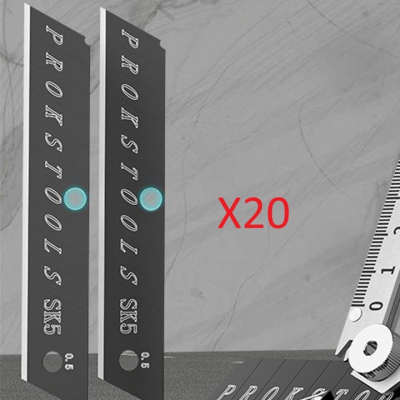 🎉德國工藝🎉不鏽鋼美工刀 全鋼美工刀 多功能美工刀 金屬美工刀 重型美工刀 刀片裁紙刀 不鏽鋼美工刀 工業美工刀-規格圖9