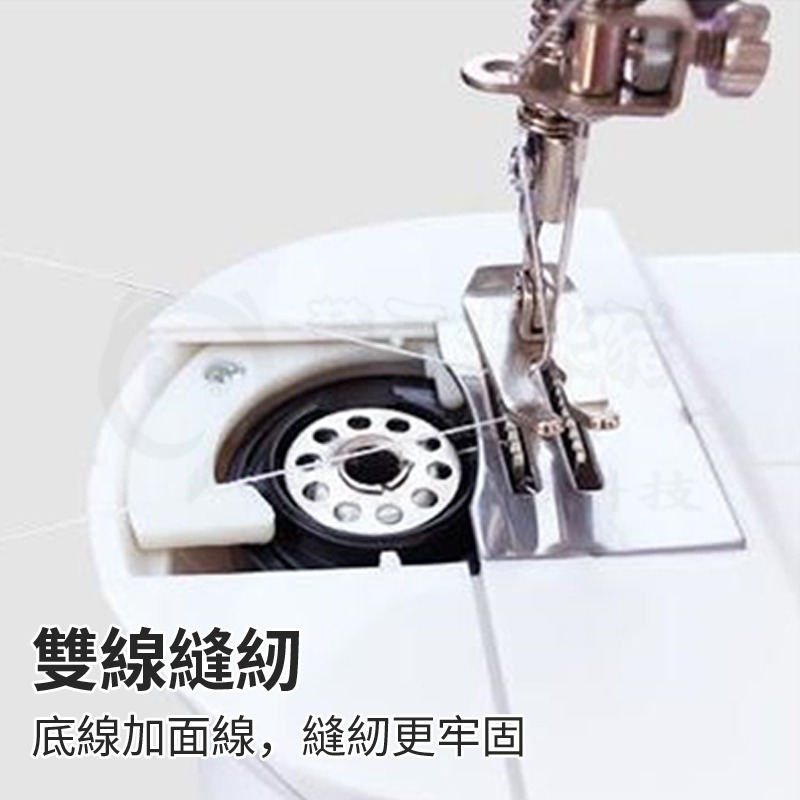 🔥自己在家就可以裁縫🔥縫紉機 電動縫紉機 簡易縫紉機 裁縫機 迷你 縫紉機 小型 手持縫紉機-細節圖6