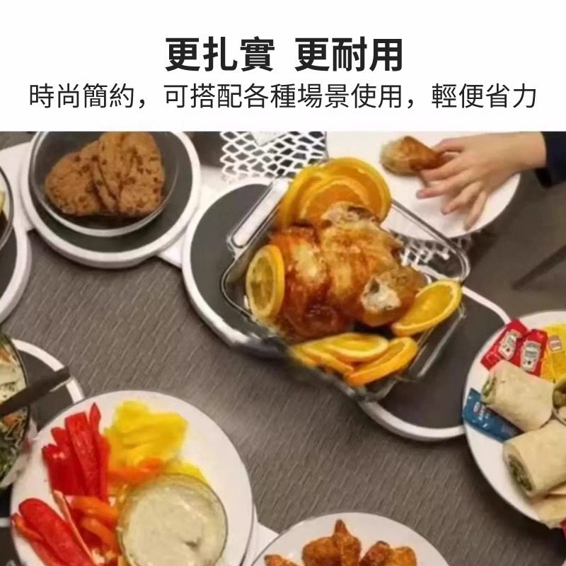 🎉旋轉轉盤🎉旋轉托盤 餐桌 防滑可拆 便攜式 旋轉餐點托盤 可旋轉 盤菜 旋轉餐盤 旋轉菜盤 餐桌轉盤 旋轉盤-細節圖3
