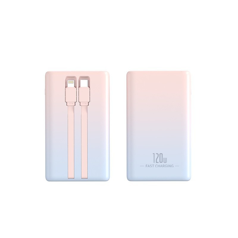 漸變藍【自帶三線+快充】防爆電芯丨可上機