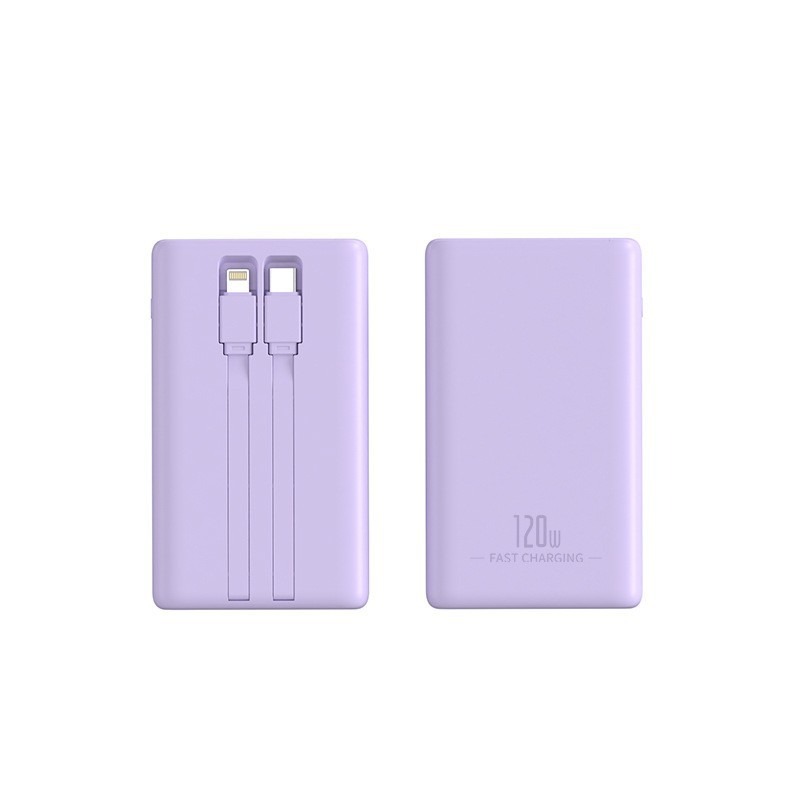 紫色【自帶三線+快充】防爆電芯丨可上機