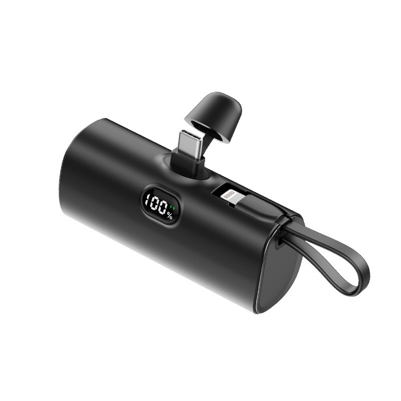 🔋加長版✈️口袋行動電源 膠囊行動電源 標WH+3C 迷你膠囊行動電源 直插式行動電源 快充 數顯 戶外移動電源-規格圖8