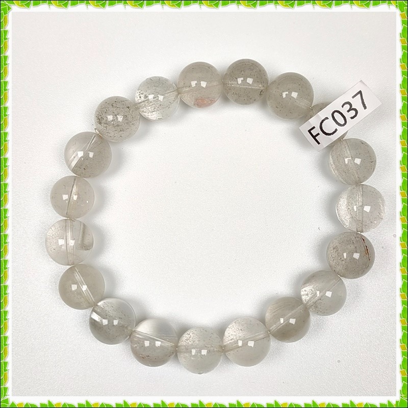 【彼啦能量館】 白幽靈 水晶手珠 FC037-細節圖2