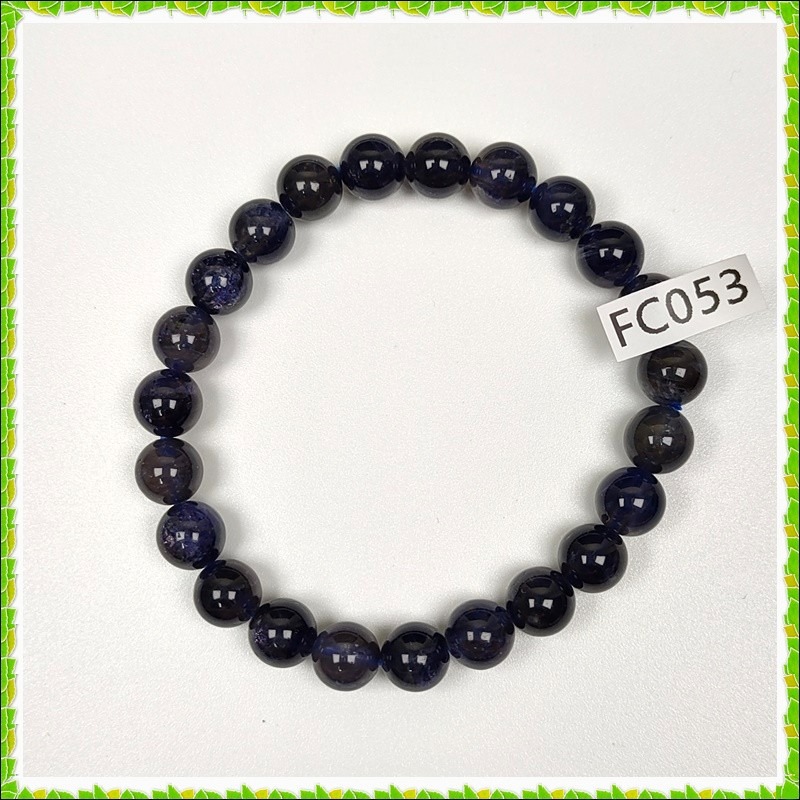 【彼啦能量館】菫青石 水晶手珠 FC053-細節圖2