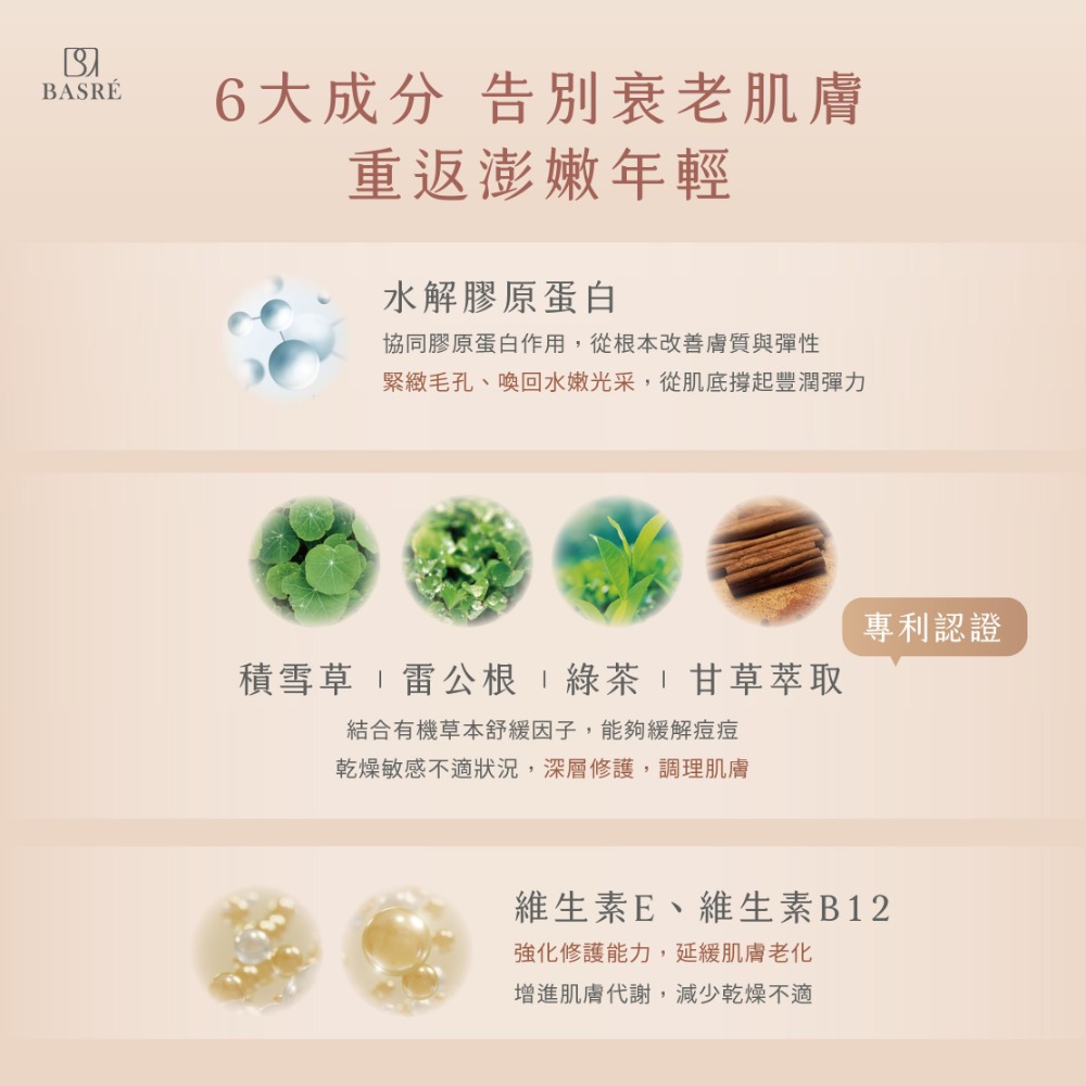 【蓓詩蕊】日夜全能精華液 嘟嘟瓶 3%肌因玻尿酸+維生素C 水解膠原蛋白+維生素E 神經醯胺 鎖水磁石 積雪草 精華液-細節圖9