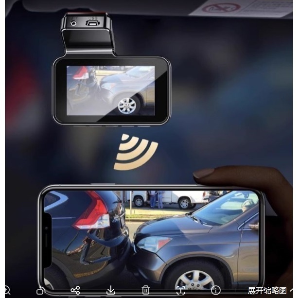 現代HYUNDAI  前後雙鏡頭行車記錄器 4K高清 WIFI 行車紀錄器 支援手機互聯-細節圖7
