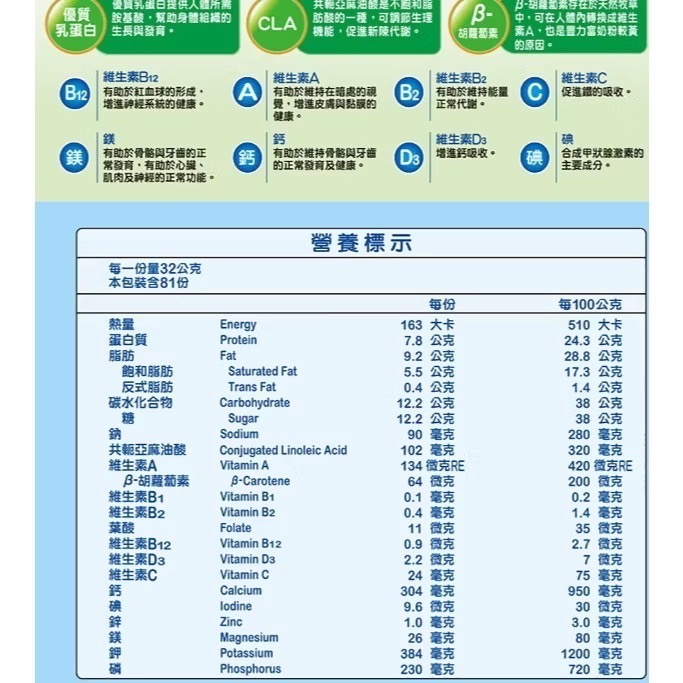 ￼速出 好市多 紐西蘭豐力富奶粉　 紐西蘭頂級純濃奶粉 2.6公斤(2026年8月)-細節圖4