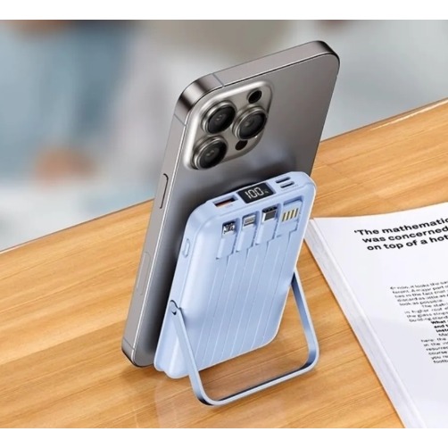 【NISDA】快充磁吸支架行動電源 10000mAh (BS-WL102)-細節圖5