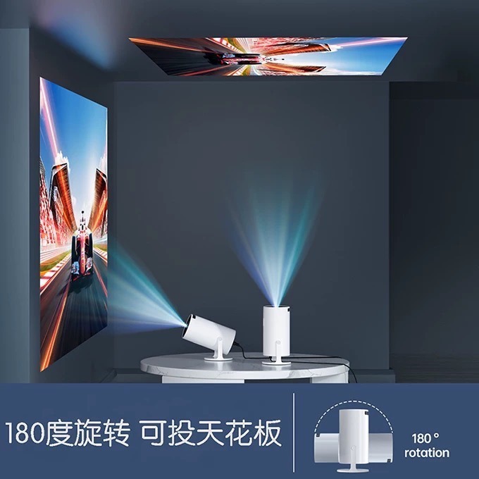 【保固一年】超值高清wifi投影機 無線投影機 內建YouTube Netflix Disney+-細節圖2