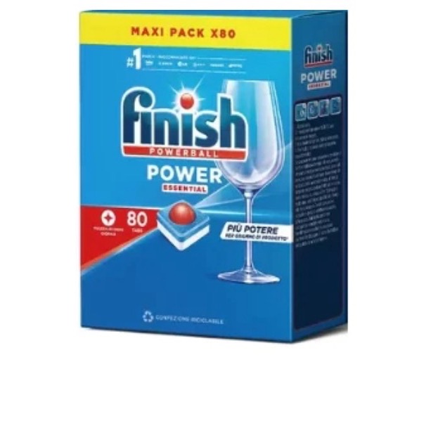 Finish Powerball 亮碟 經典洗碗塊 洗碗機洗碗錠 80顆-規格圖2
