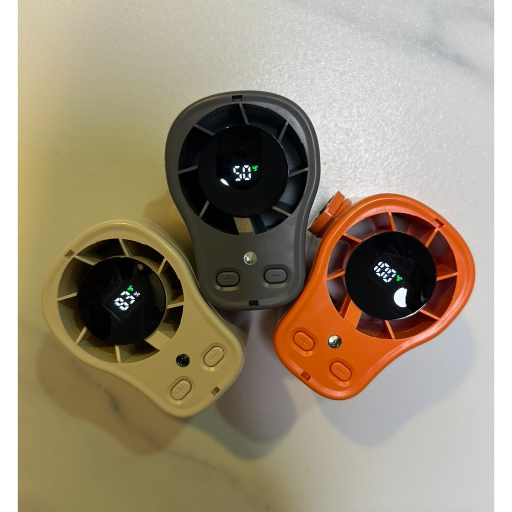 迷你手持風扇 USB充電｜三段風速 LED顯示｜附底座＋吊繩 隨身風扇 強風靜音 夏天必備-細節圖4