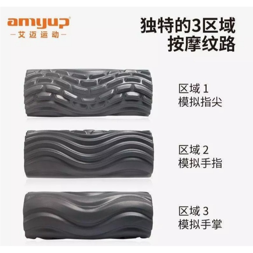 電動筋膜滾筒｜肌肉放鬆按摩器 運動按摩滾輪 筋膜放鬆／震動按摩／運動恢復／健身／深層按摩／便攜 　限量一組！！-細節圖2