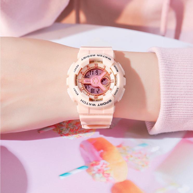 新款🔥時刻美 SKMEI 1828 男女士雙顯防水手錶 經典學生表 數字運動手錶 運動腕錶 情侶手錶電子錶-細節圖5