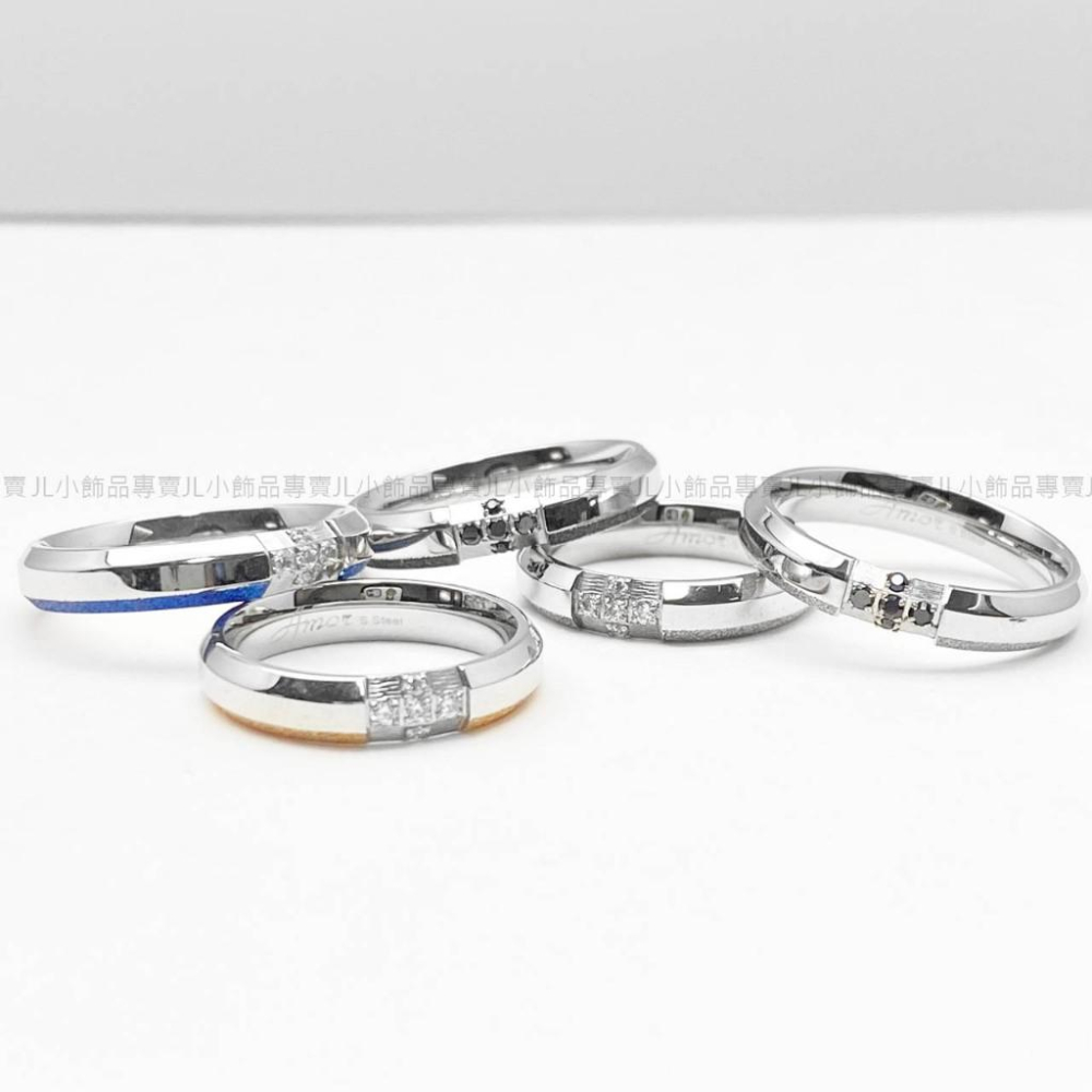 JL小飾品專賣❤ 不鏽鋼戒指(鑽砂十字架款)-細節圖3