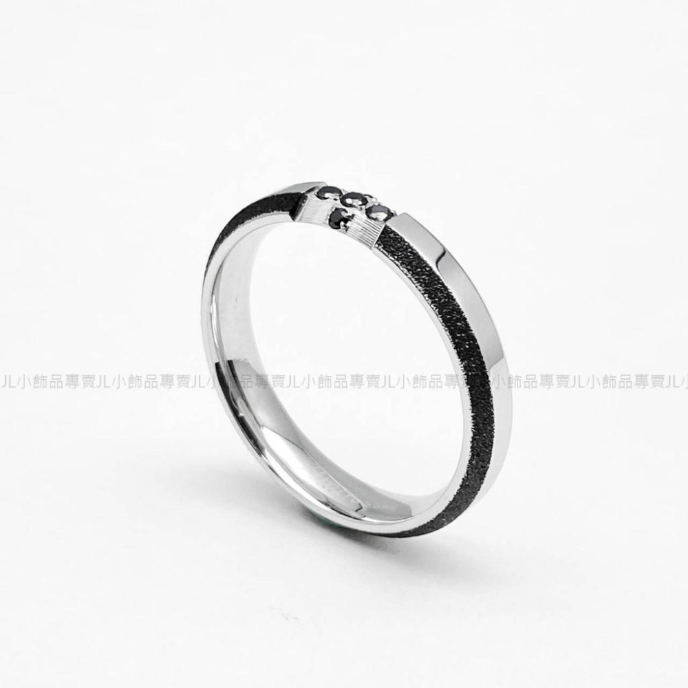 JL小飾品專賣❤ 不鏽鋼戒指(鑽砂十字架款)-細節圖7