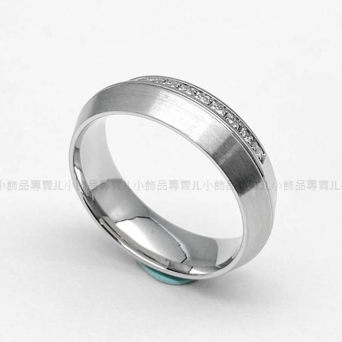 JL小飾品專賣❤ 不鏽鋼戒指(奢華鋯石款)-細節圖2