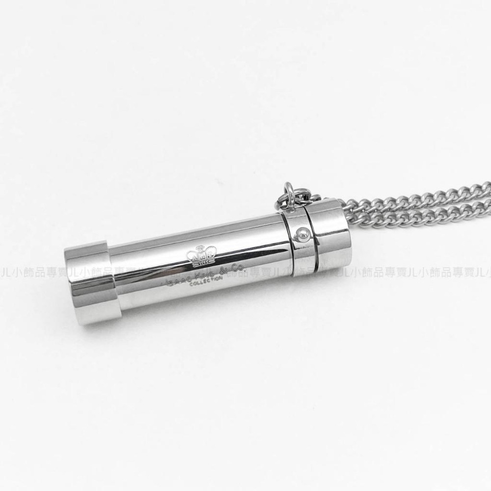 JL小飾品專賣❤ISAAC KING亞瑟金 不鏽鋼項鍊 男女皆可(萬花筒)-細節圖4