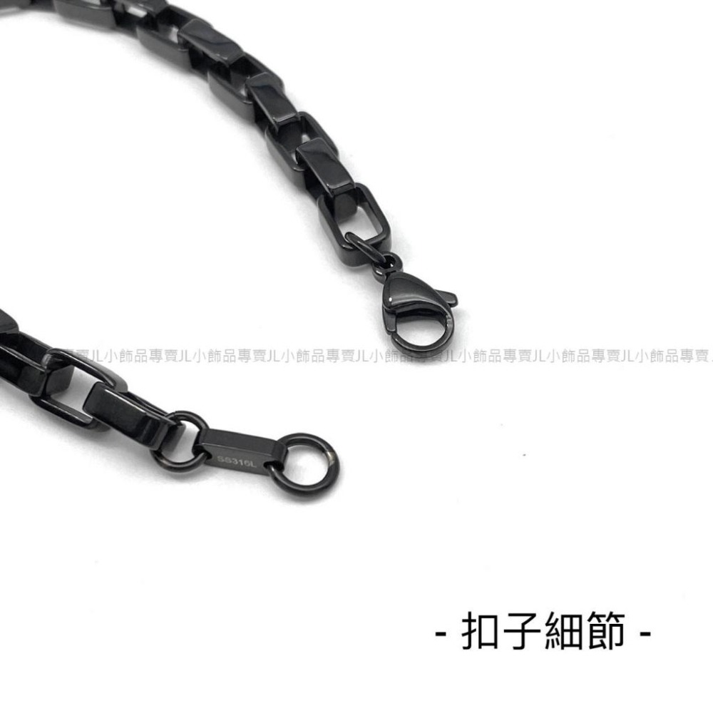 JL小飾品專賣❤ 不鏽鋼手鍊 馬蹄款手鍊 男女對鍊-細節圖4