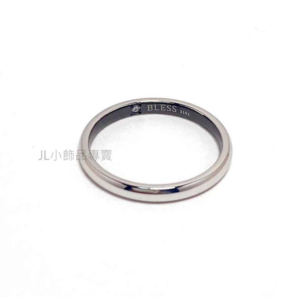 JL小飾品專賣❤ 不鏽鋼戒指 男女皆可 (單鑽款)-細節圖4