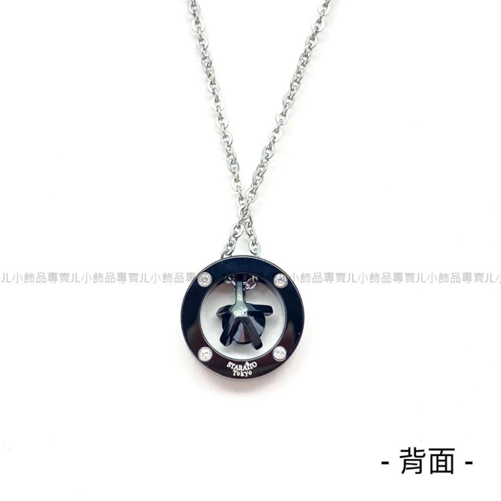 JL小飾品專賣❤不鏽鋼項鍊 男女皆可(黑珍珠款)-細節圖3