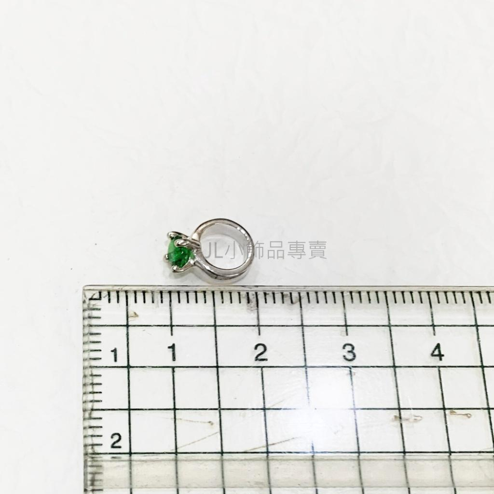 JL小飾品專賣❤ yume 銀飾 BABY RING誕生石項鍊(全新品)-細節圖6