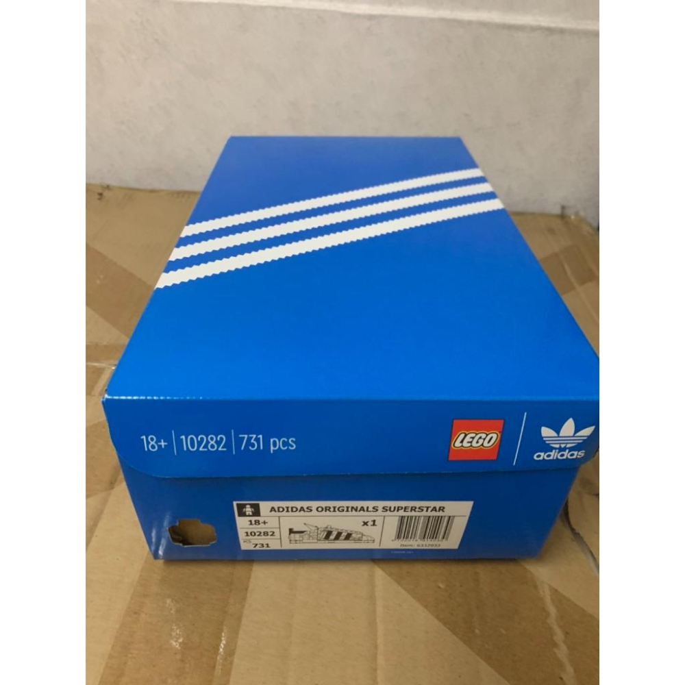 【Meta Toy】 LEGO樂高 創意系列 10282 adidas Originals Superstar-細節圖2