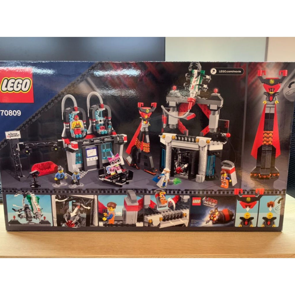 【Meta Toy】LEGO樂高 樂高玩電影系列 70809 Lord Business＇ Evil Lair-細節圖2