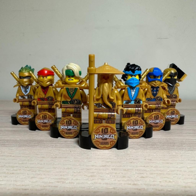 【Meta Toy】LEGO樂高 人偶 旋風忍者系列 十週年紀念款（全套）