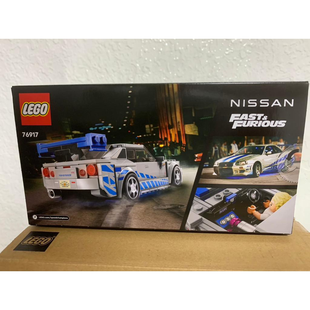 【Meta Toy】LEGO樂高 SPEED系列 76917 保羅沃克 Nissan Skyline GT-細節圖2