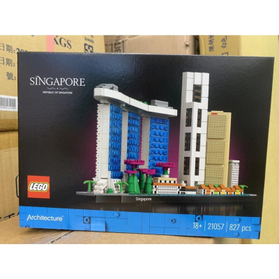 【Meta Toy】LEGO樂高 建築系列 21057 新加坡 Singapore