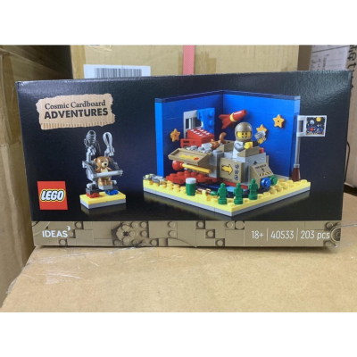 【Meta Toy】LEGO樂高 IDEAS系列 40533 硬紙箱太空船的冒險