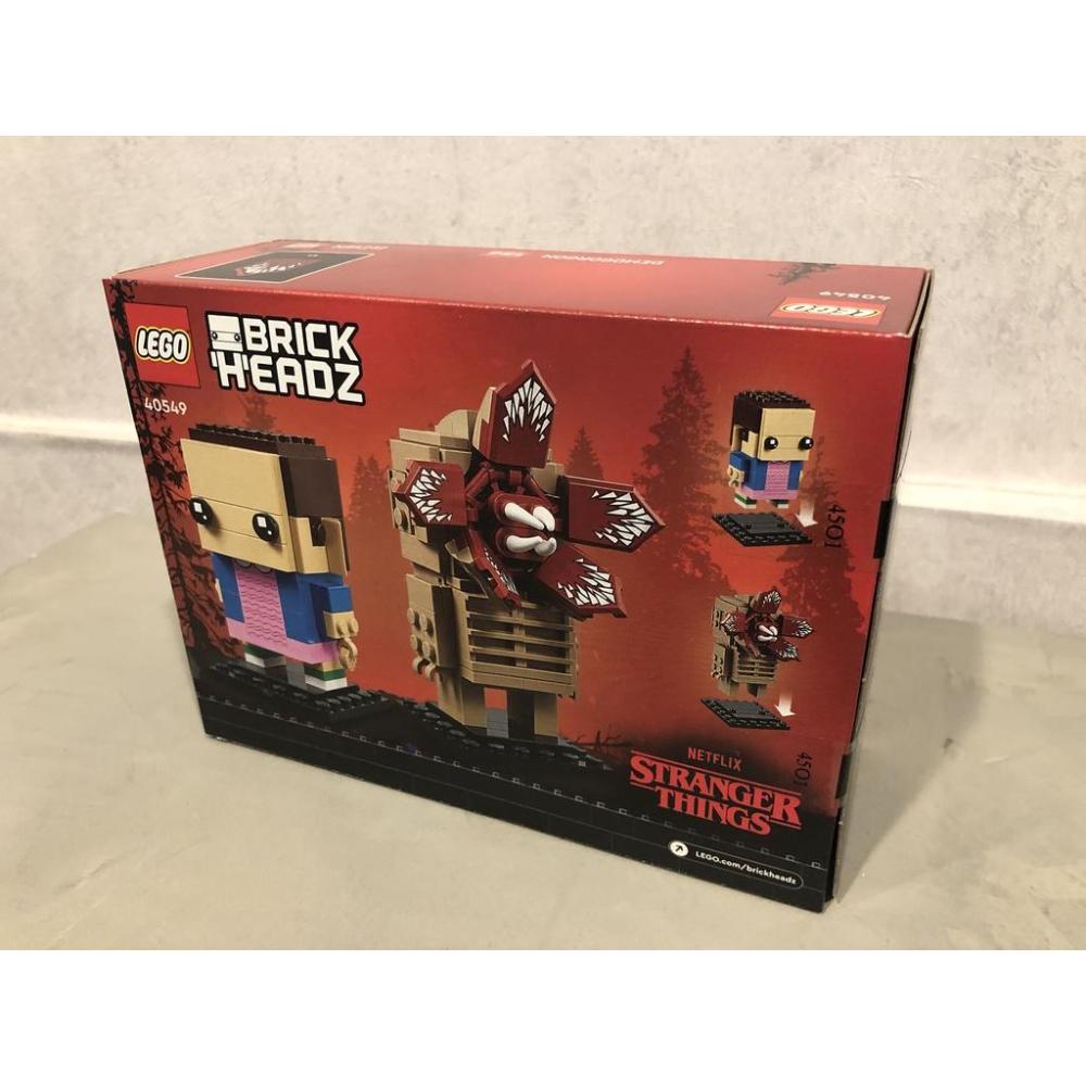 【Meta Toy】LEGO樂高 BrickHeadz 40549 怪奇物語 Demogorgon & Eleven-細節圖2