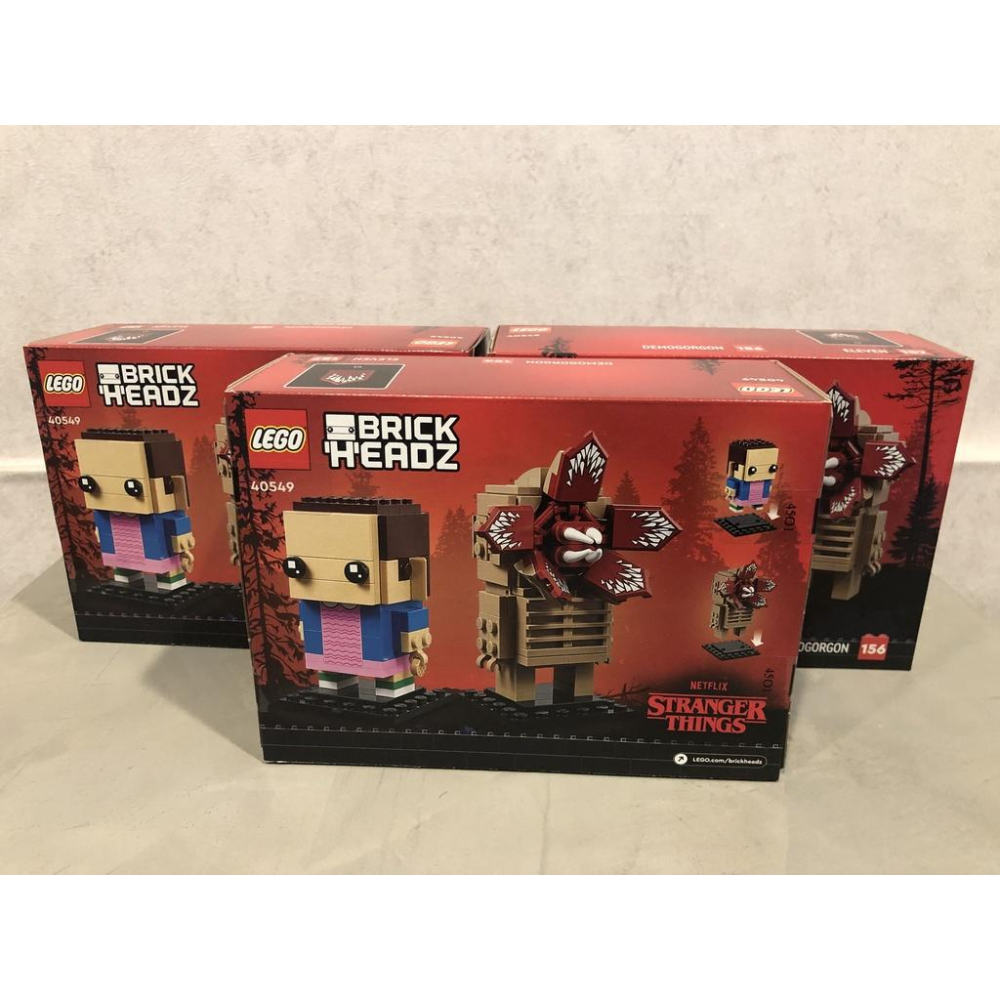 【Meta Toy】LEGO樂高 BrickHeadz 40549 怪奇物語 Demogorgon & Eleven-細節圖3