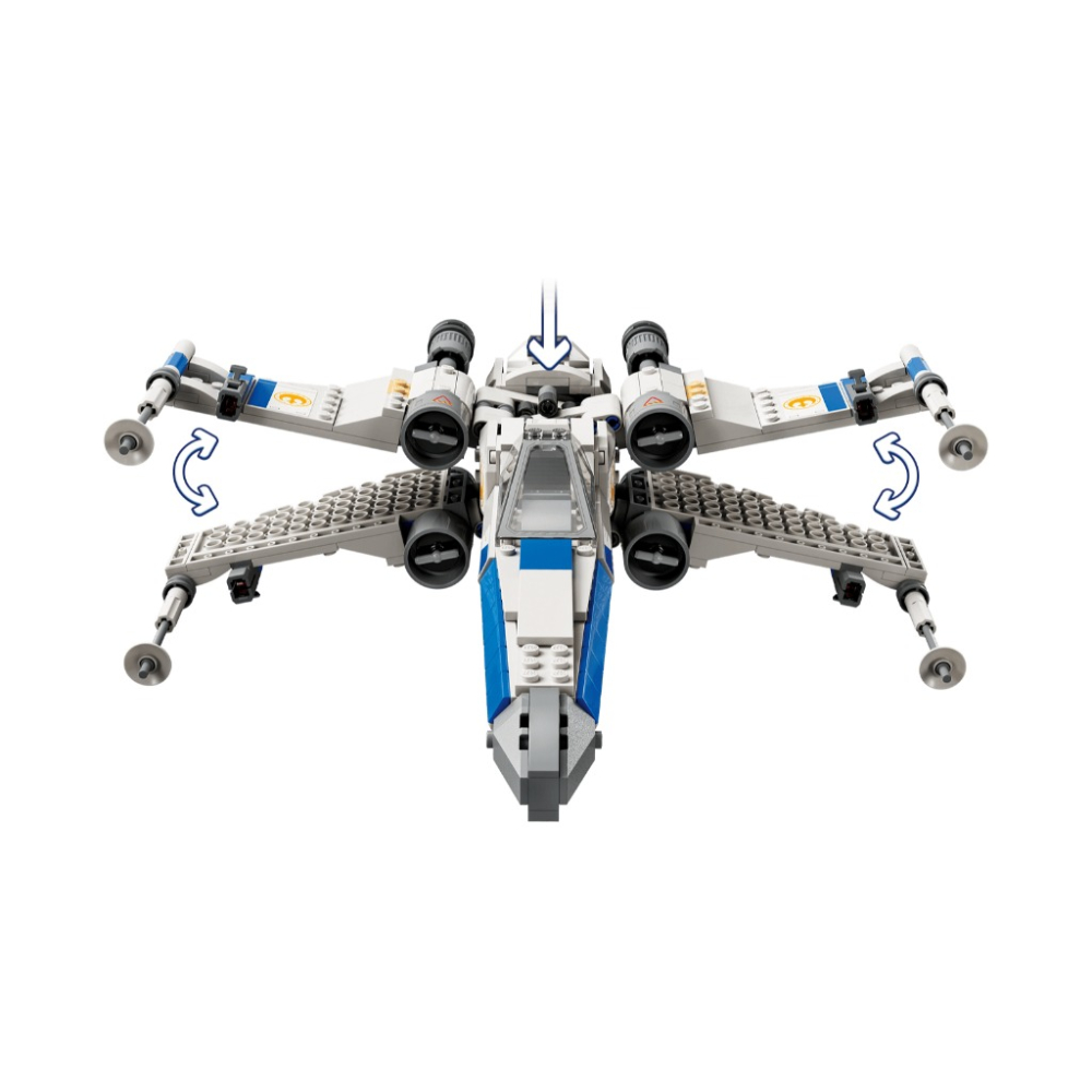 【Meta Toy】LEGO樂高 星際大戰系列 75460 新共和國 X 翼星際戰機™-細節圖3