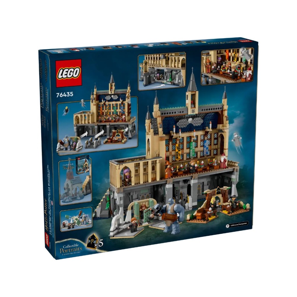【Meta Toy】LEGO樂高 哈利波特系列 76435 霍格華茲城堡：大廳-細節圖2