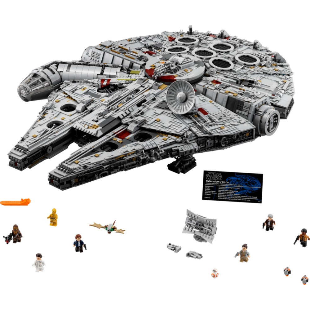 【Meta Toy】LEGO樂高 星際大戰系列 75192 千年鷹號-細節圖3
