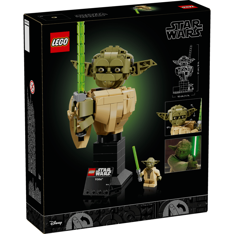 【Meta Toy】LEGO樂高 星際大戰系列 75438 尤達™ 胸像-細節圖2