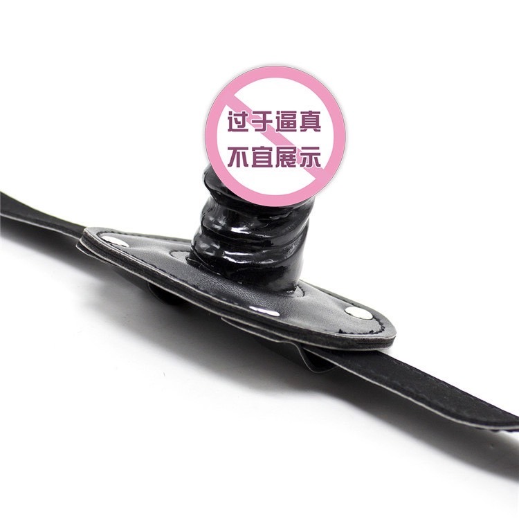 💦格雷房間💦現貨 陽具口塞 深喉嚨 gay 同志 口球 sm 調教情趣用品 BDSM 口塞 口交 假陽具 SM70-細節圖3