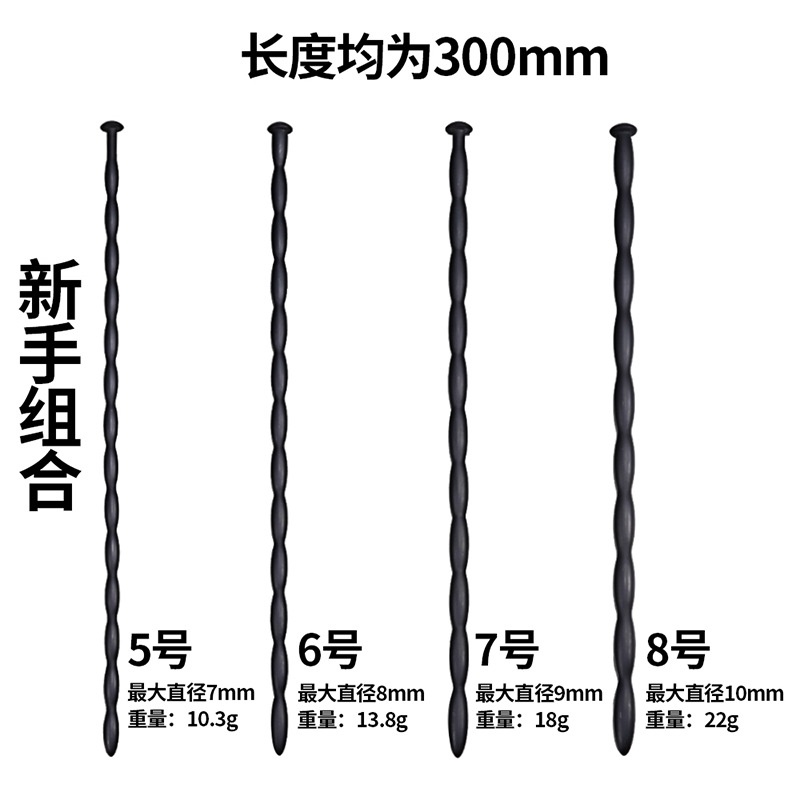 💦格雷房間💦現貨 矽膠馬眼棒 拉珠尿道堵塞 陽具擴張 刺激插棒 情趣玩具 G點高潮 前咧腺糕潮 拉珠尿棒 SM48-細節圖3