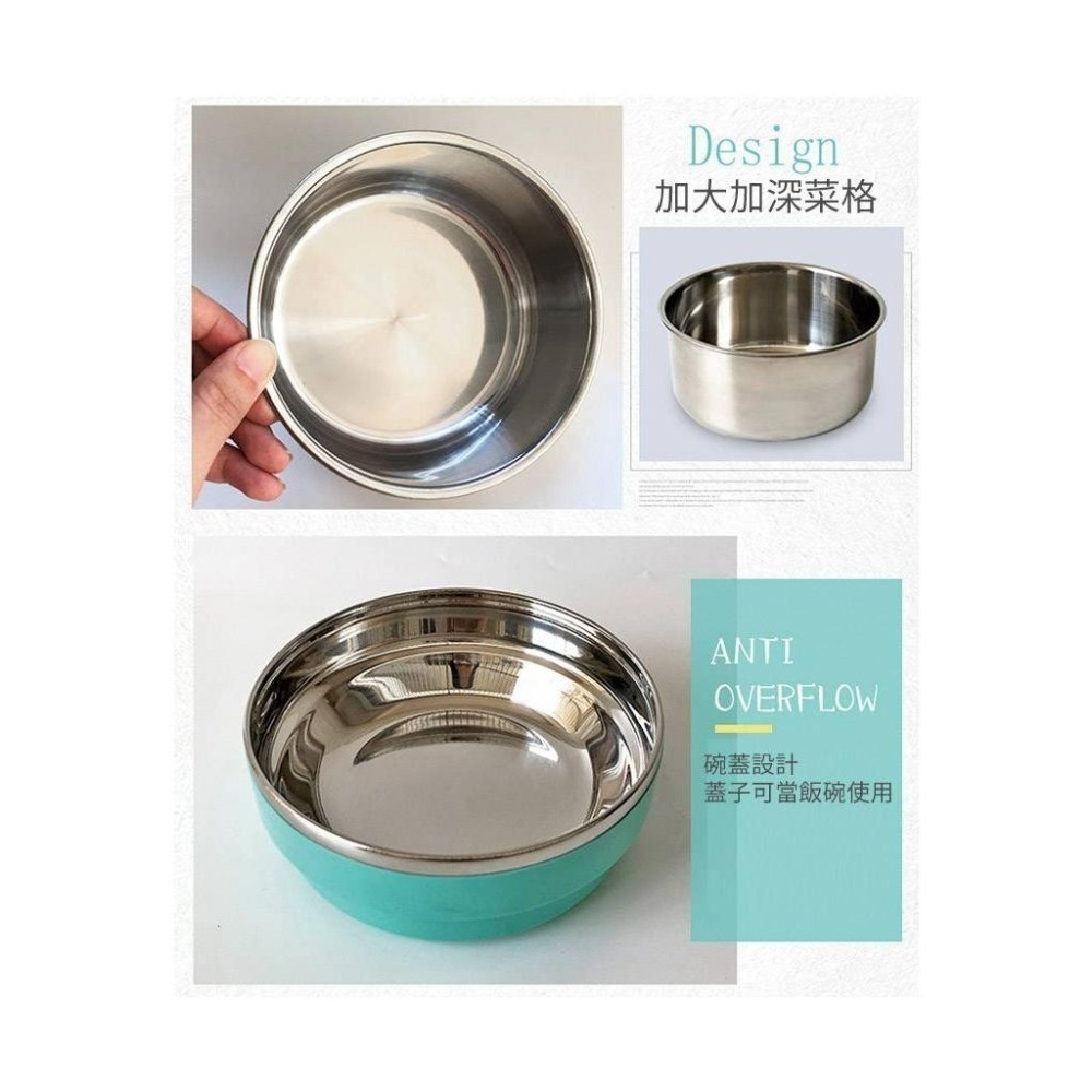 【鵝頭牌】不銹鋼保溫便當 CI-1.9L 加大容量雙層 保溫提鍋 / 保溫便當 304不銹鋼-細節圖4